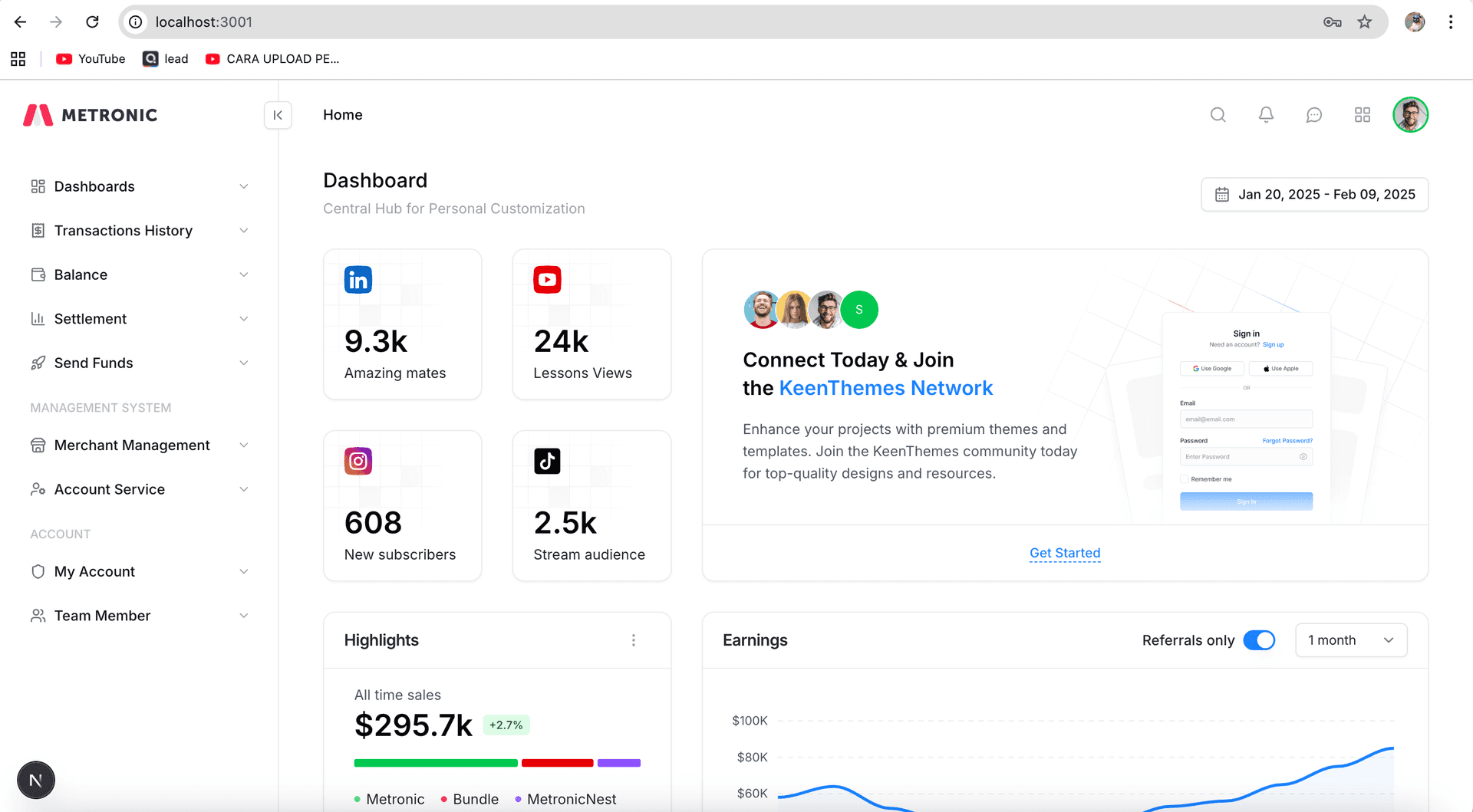 Payment Gateway & Disbursement Dashboard
